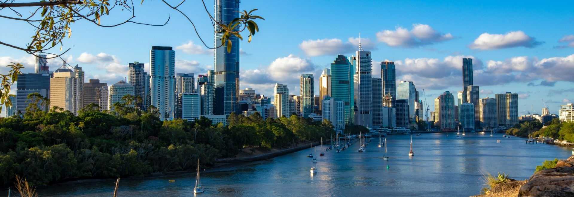 Brisbane city skyline and river view – Brisbane car loans